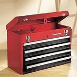 Craftsman 4-Drawer Metal Portable Chest - Red/Black by Craftsman