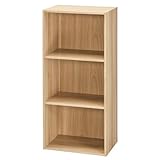 カラーボックス 3段 DCM-FCB9045 OA オーク 41.5X29X88.4㎝