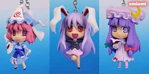 東方SDキーチェーン第３弾（鈴仙・パチュリー・幽々子　３種）