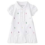 ポロ ラルフ ローレン　ニットワンピース　ベビー 女の子 半袖 【310513440002】 Polo Ralph Lauren (サイズ：24m、カラー：White） [並行輸入品]