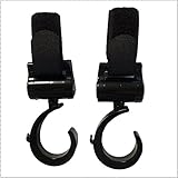 さらのわ ベビーカー用フック ２個セット ベビー バギー フック 荷物 ドリンク 買い物 カート 自転車
