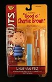 LINUS VAN PELT (BLUE SHIRT & CLASSIC SMILE) with Philosophy Book, Security Blanket and "Chatting" Wa