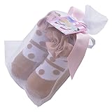 ベビーエンポリオ: SG ポルカドットソックス オーガンジーバッグ入り 0-9M #14761