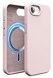 【elago】 iPhone 17e iPhone 16e 対応 ケース マグネット 付き シリコン 耐衝撃 スマホケース 指紋 防止 サラサラ シリコンケース [ iPhone17e iPhone16e アイフォン17e アイフォン16e 対応 ] MAGNETIC SILICONE CASE ラブリーピンク