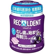 リカルデント グレープミントガム ボトル 140g 41HvpxH-ySL._AC_UL210_SR210,