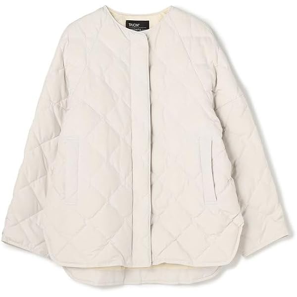 Amazon | 【TAION×UNFILO】キルティングダウン ショート丈ブルゾン