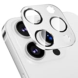 Podick カメラカバー iPhone 16 Pro/16 Pro Max用 カメラ保護 いPhone 16 Pro/16 Pro Max 対応 レンズカバー 全面保護 9H強化ガラス アルミ合金 耐衝撃 キズ防止 高透過率 黒縁取り 露出オーバー防止 防滴 防塵 貼り付け簡単 自動吸着 気泡ゼロ アイフォン16プロ/16プロマックス レンズフィルム (ホワイト)