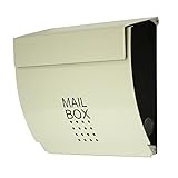 郵便ポスト メールボックス 壁掛け マグネット付き インテリアポスト Europeanシリーズ5003マグネットベージュ