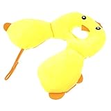 Dovewill 赤ちゃん　旅行　お出かけ　ベビーカーシート　クッション　首枕　ネックピロー　ヘッドレスト　可愛い　全5パタン - ひよこ