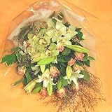 豪華なシンビジウムの花束