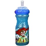 Nuby ヌービー スポーツシッパー プリントジュースボトル 【71221】 (スーパースター/アクア×ブルー)