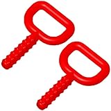 Chewy Tubes Super Tubes Teether, - Red by Chewy Tubes