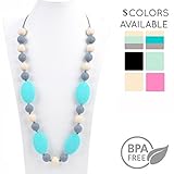 Babyroom Frida Silicone Baby Teething Necklace for Moms - Nursing Necklace in Sweet Mint - Teething 