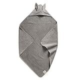 Elodie Details Badcape/Hooded Towel Marble (Grey) by Elodie Details