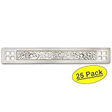 Cosmas 10554snサテンニッケルキャビネットPullバックプレート – 3 "インチ穴中心 – 25パック