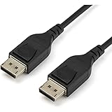 StarTech.com DisplayPortケーブル／1m／ディスプレイポート1.4／VESA規格認定品／スリムケーブル／8K60Hz & 4K120Hz／DPオス - DPオス DP14MM1M