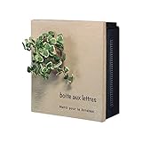 ポスト 郵便受け 郵便ポスト クーリエ ポット トップポット ブラウン 左扉 ダイヤル鍵付き