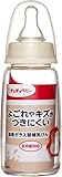チュチュベビー 哺乳びん スリムタイプ 耐熱ガラス製 150mｌ S・M・Lとサイズ変更がいらない乳首付 0歳~離乳期までワンサイズでOK!