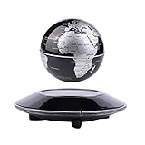 地球儀, SUNKAX 6インチUFO 360度回転 磁気浮上グローブ，ホームデコレーション，クリエイティブ工芸 飾り用品 教学用 浮遊・回転型の地球儀 世界地図
