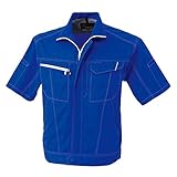 CO-COS コーコス信岡 半袖ブルゾン 春夏用 A4070 6 ブルー 5L