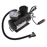 Dolity ミニインフレータ　ポンプ　車用　空気圧縮機　300psi 　携帯型　Mini　DC 12V　