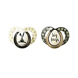 Tommee Tippee Closer To Nature Moda Pacifier 6-18 Months 2 Count (Colors will vary) [並行輸入品]