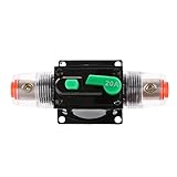 Dovewill 　12V / 24V / 32V DC 車対応　防水　回路ブレーカー　遮断器　ヒューズ　過負荷保護　10A/15A/20A/30A/40A/50A/60A/80A/100A　多サイズ