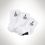 ラルフローレン　Ralphlauren クォーターソックス　3足セット　6-12ヶ月 [並行輸入品]