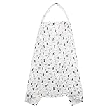 Miracle Baby（ミラクル ベビー）授乳カバー　コットン100%ナーシング カバー Baby Nursing Covers 多機能　1セット (紫鹿)