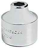 Stanley Proto J5220HS 3/8-Inch Drive Super Short Socket, 5/8-Inch, 6 Point [並行輸入品]