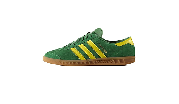 Amazon アディダス オリジナルス Originals Hamburg Shoes ハンブルグ レディース メンズ スニーカー Green Bright Yellow Gum B Us 11 5 Jp 29 5cm 並行輸入品 Adidas アディダス スニーカー