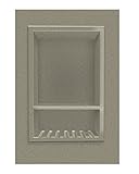 Transolid access0003-a3 Decor 10 X 15インチRecessedシャンプーキャディ、Pepperedセージ
