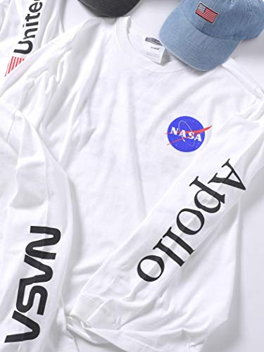 (シップス) SHIPS SU:NASA L/T EC 112040081 White3 日本 M-(日本サイズM相当)