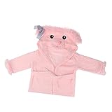 Dovewill 赤ちゃん　　ドレッシング　ガウン　　かわいい　　フード付き　　バスローブ　　タオル　　動物　　エコフレンドリー　　全6スタイル - 羊