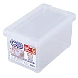 天馬 いれと庫 CD収納ボックス ライト クリア