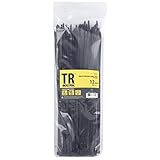 TR Industrial TR88303 Multi-Purpose Cable Ties (100 Piece) 12 Black [並行輸入品]