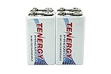 4 pcs of Tenergy Premium 9V 200mAh NiMH Rechargeable Batteries [並行輸入品]