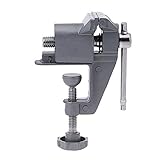 Demiawaking ミニバイス 小型 万力 丸い物 穴開け加工 コンパクトバイス