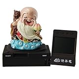 GH Full Hd Car Dash Cam Fu Lu Shou Longevity Buddha Black Box with 120-degree Wide Angle and G-senso