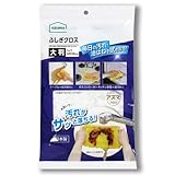 アズマ ふしぎクロス 大判 ホワイト 水だけで油汚れが落ちる不思議なクロス 雑巾 レーヨン 耐久性強い 洗剤を使えない場所にも キッチン 洗面台 階段 台ふき 食卓の汚れ レンジ・オーブンの油汚れ