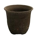 常滑焼／植木鉢 ウチョウラン鉢 尻丸 ３．５号