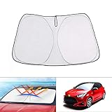 Cartist トヨタ ヤリス フロントサンシェード Yaris フロントガラス サンシェード シェードカーテン マルチサンシェード 202