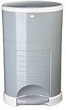 Dekor Mini Hands-Free Diaper Pail, Gray by dekor