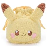 タカラトミーアーツ(TAKARATOMY A.R.T.S) ポケットモンスター ポケモン ポケピース ぬいぐるみ巾着 ピカチュウ ぬいぐるみ高さ約18cm