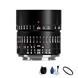 銘匠光学 TTArtisan 50mm F0.95 APS-C ソニー E マウントミラーレスカメラ用 大口径 マニュアルフォーカスレンズ A6000 A6300 A6400 A6500 A9 A7II A7MIII A7RII A7MIV A7C NEX-5N NEX-3N NEX-5R