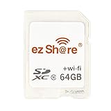 EZShare 64GB SDXCカード SDカード Wi-Fi機能搭載 ezShare Class10 Android/iOS両対応 海外リテール Wi-FiSD-64G