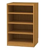 SHIRAI タナリオオーダーラック 高さ90 cm幅50 cm奥行44 cmナチュラルチーク色棚強度ST追加棚板0型番TNL-EM9050FSTF2NT0