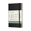 Moleskine 2018-2019 18M Weekly Notebook, Pocket, Weekly Notebook, Black, Hard Cover (3.5 x 5.5)