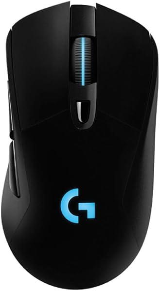 Logicool G ワイヤレス ゲーミングマウス G703h LIGHTSPEED HERO 25Kセンサー エルゴノミクス LIGHTSYNC RGB POWERPLAY 無線 充電 対応 ゲーミング マウス 充電式 無線 PC windows mac ブラック G703 国内正規品 【 ファイナルファンタジー XIV 推奨モデル 】 - 1