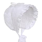 HanakimiレースRoyal Sun Bonnetハンドメイドkm036 US サイズ: XS カラー: ホワイト